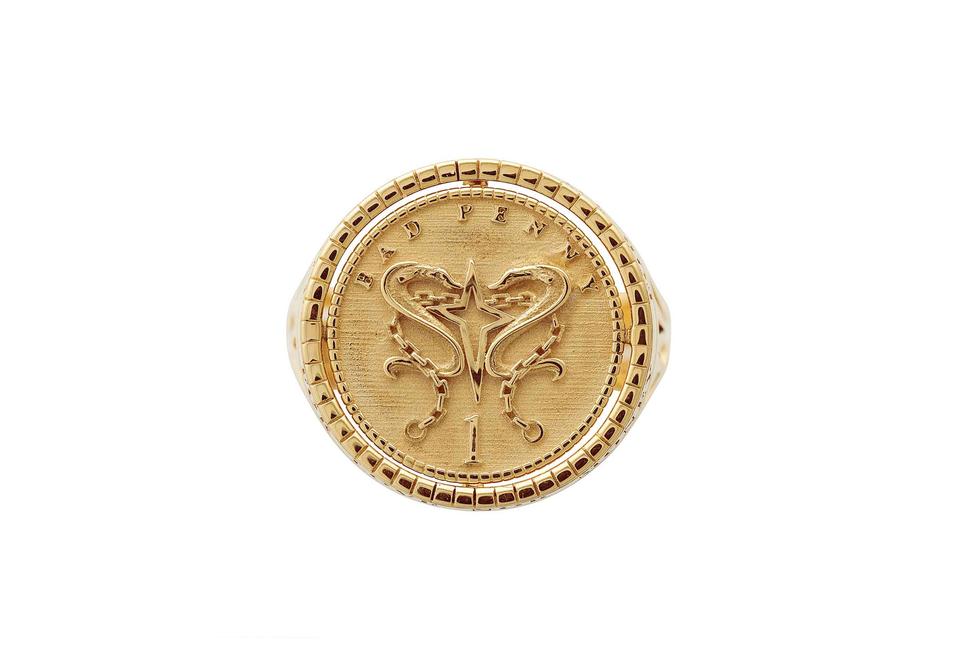 FOR LOVE NOR MONEY RING YELLOW GOLD