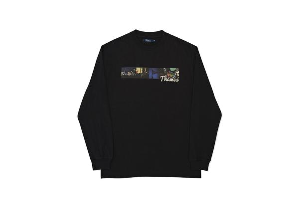 PICCADILLY L/S T-SHIRT BLACK