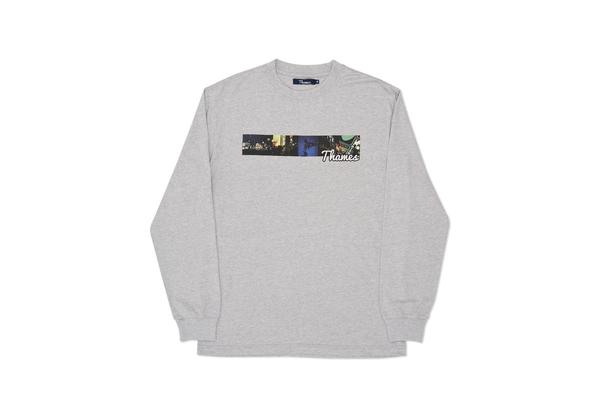 PICCADILLY L/S T-SHIRT GREY MARL