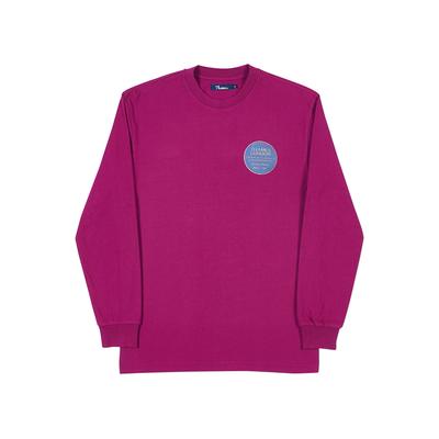 INFINITY PLAQUE LONGSLEEVE DARK PINK