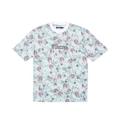 SKYDIVER LOGO T-SHIRT ALL OVER PRINT