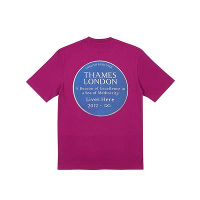 INFINITY PLAQUE T-SHIRT DARK PINK