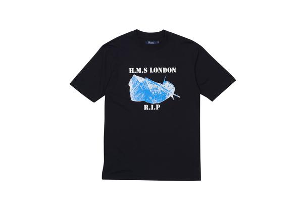 H.M.S. LONDON T-SHIRT Black