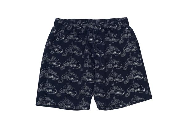 UNDERWORLD SHORTS Navy/White